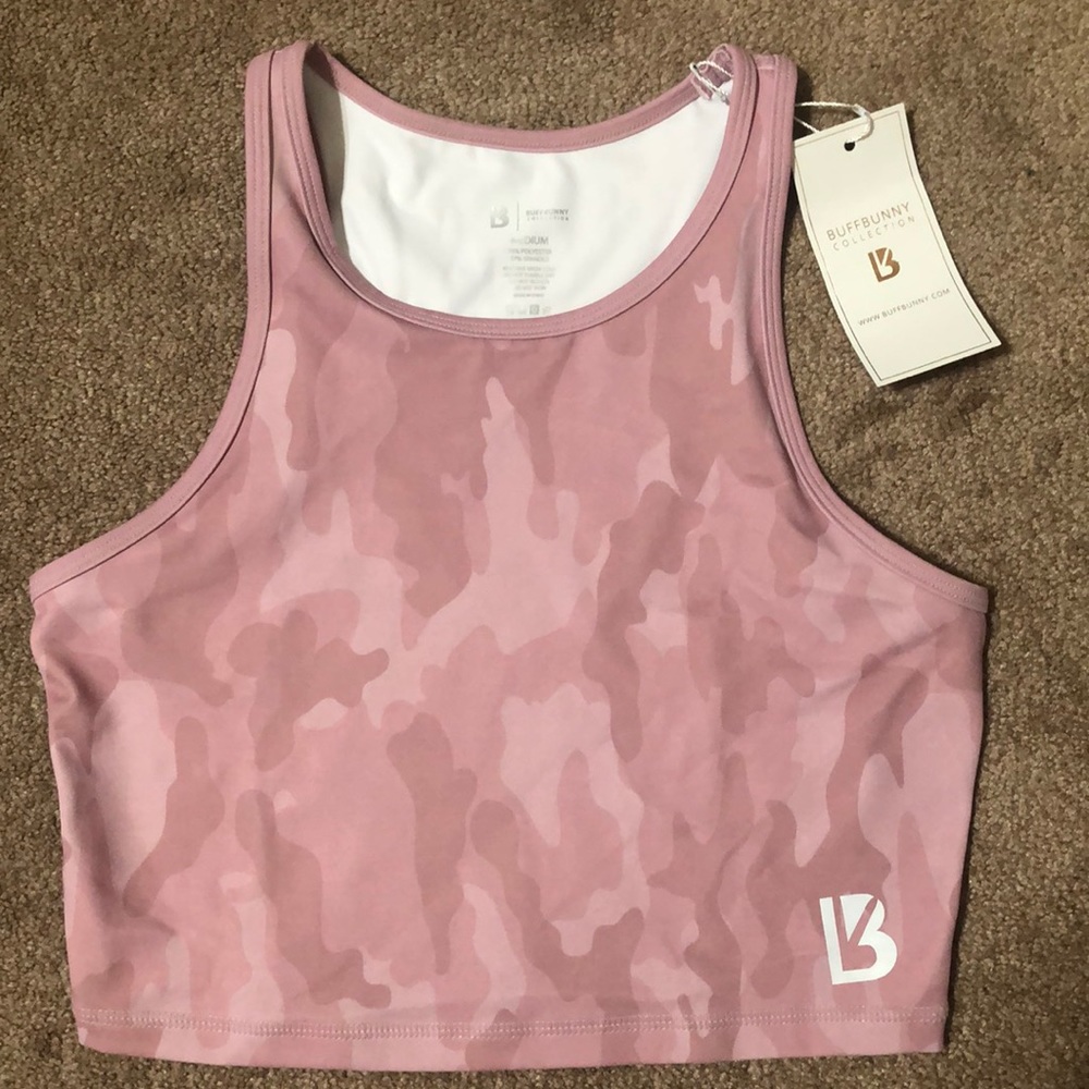 Buffbunny Aurora cropped tank
